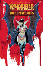 Dynamite Comic Books VAMPIRELLA VS SUPERPOWERS #5 CVR E QUALANO 72513033021505051 JUL230390