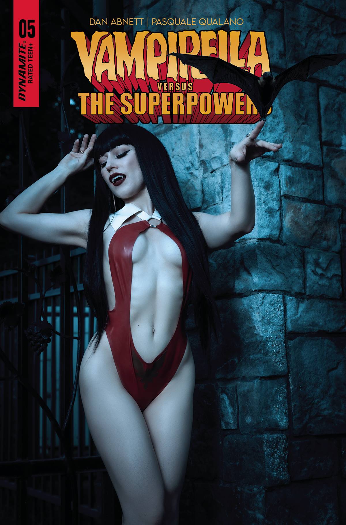 VAMPIRELLA VS SUPERPOWERS #5 CVR F COSPLAY