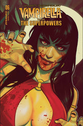 Dynamite Comic Books VAMPIRELLA VS SUPERPOWERS #6 CVR D TOMASELLI 72513033021506041 AUG230380