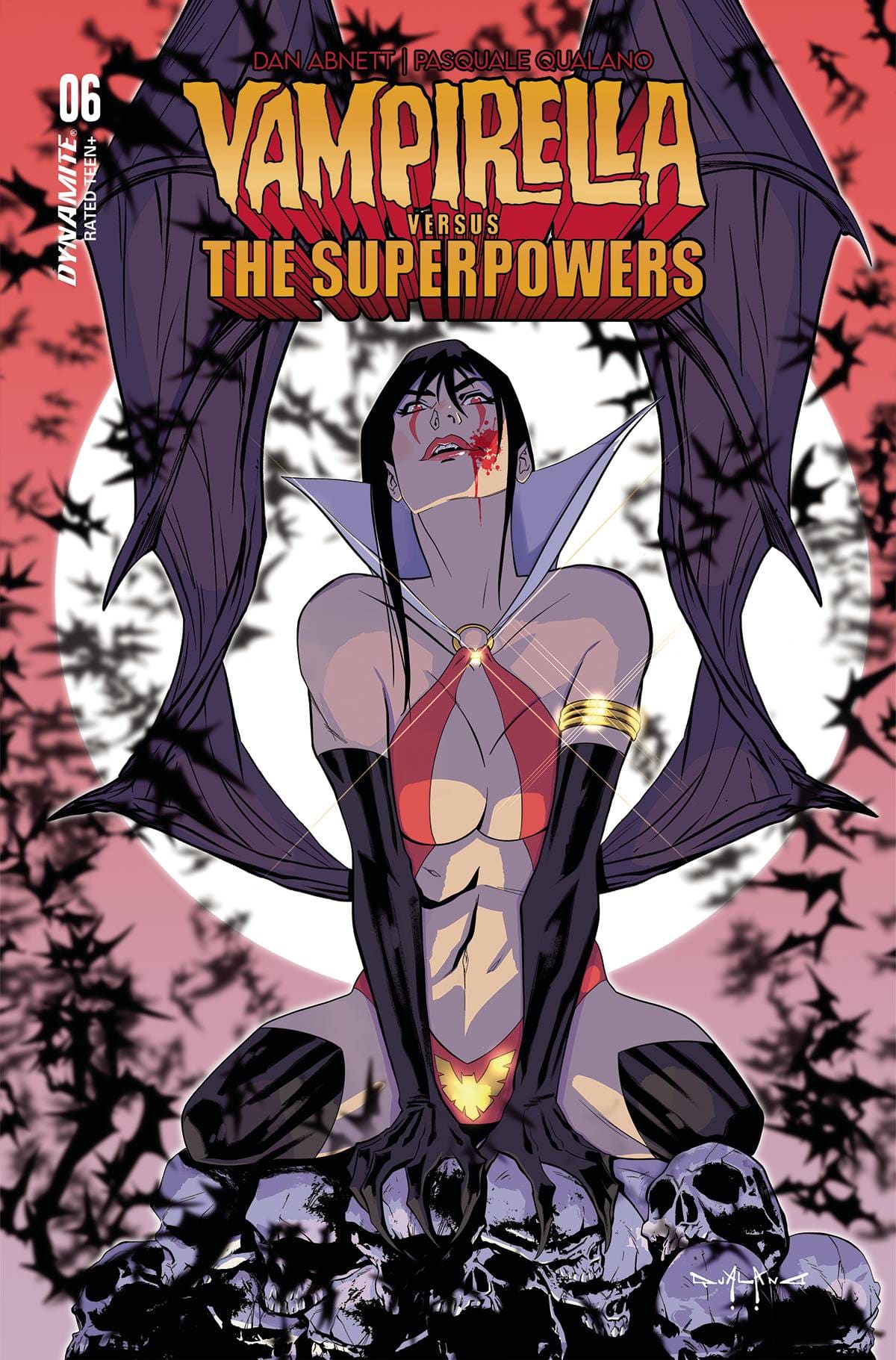 VAMPIRELLA VS SUPERPOWERS #6 CVR E QUALANO