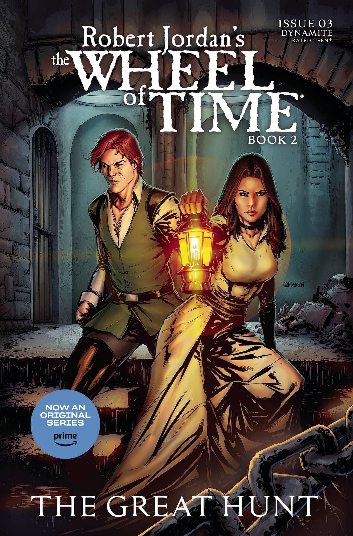 Dynamite Comic Books WHEEL OF TIME GREAT HUNT #3 CVR B GUNDERSON 72513033602603021 NOV230187