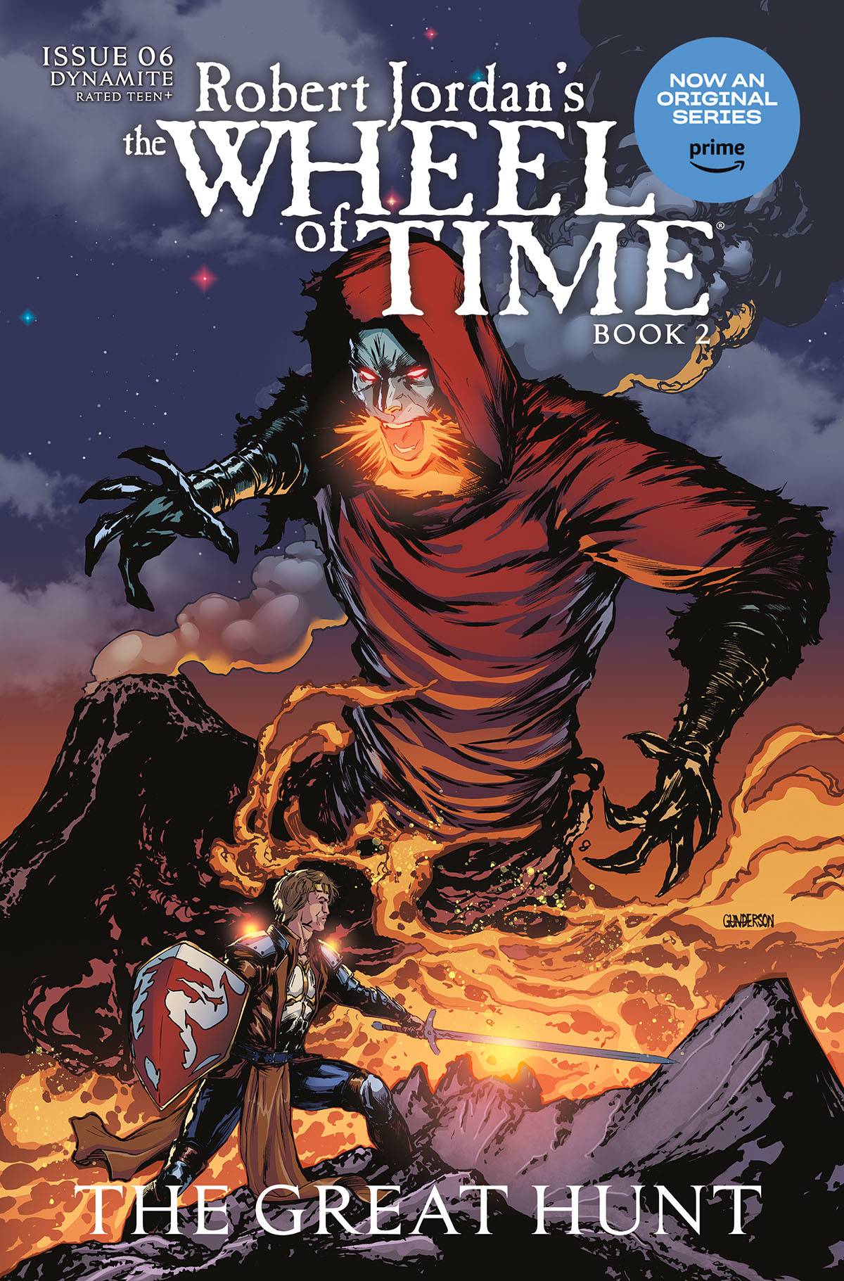 DYNAMITE Comic Books WHEEL OF TIME GREAT HUNT #6 CVR B GUNDERSON 72513033602606021 FEB240309