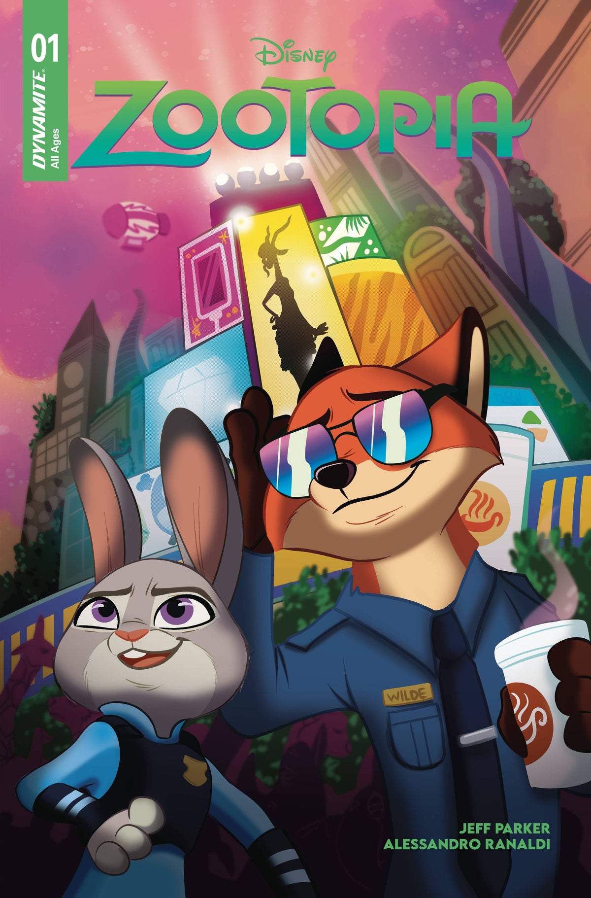 Dynamite Comic Books ZOOTOPIA #1 CVR A FORSTNER 72513035159301011 NOV240152