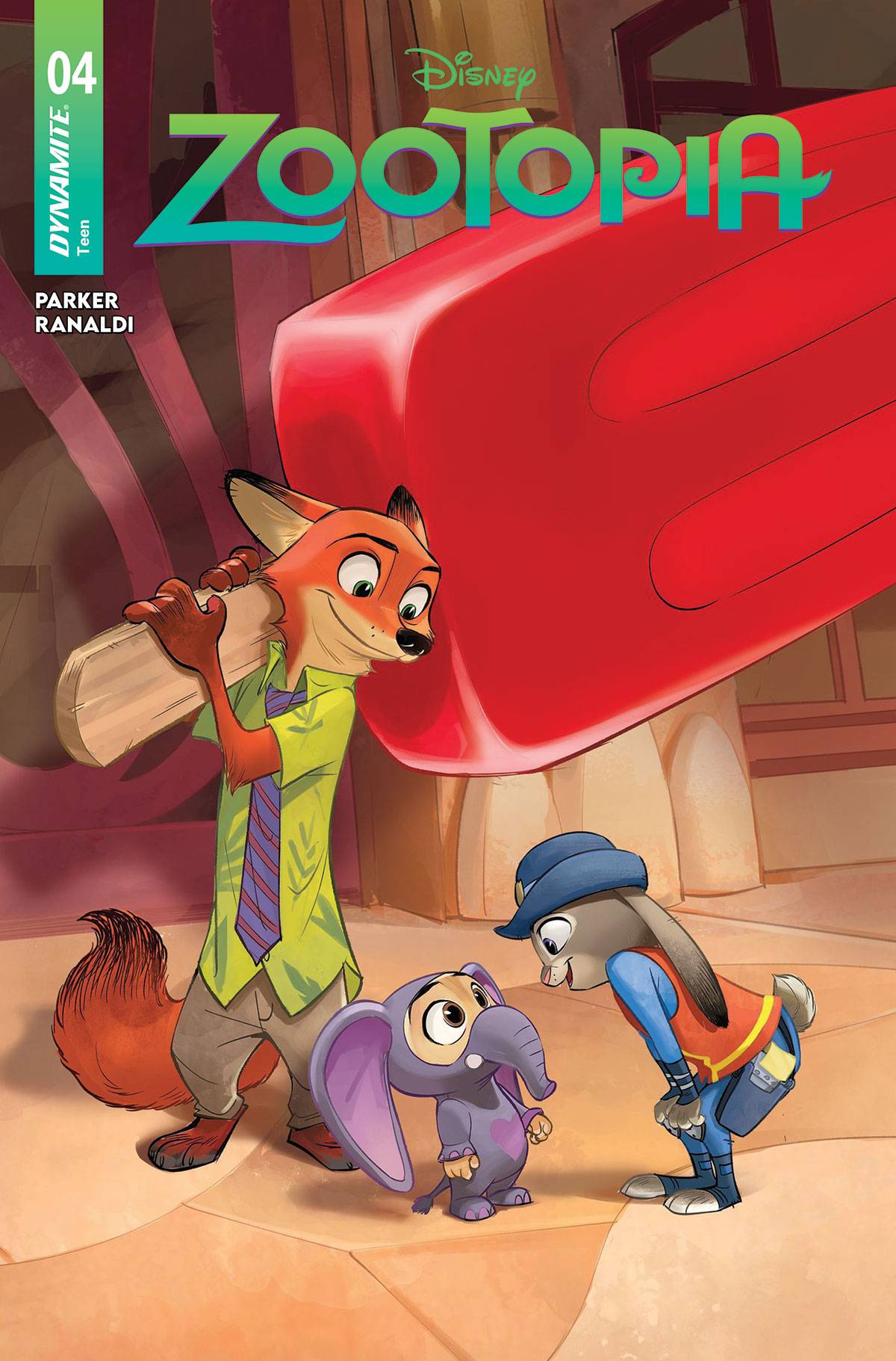 Dynamite Comic Books ZOOTOPIA #4 CVR D STORYBOOK ART 72513035159304041 MAR250088
