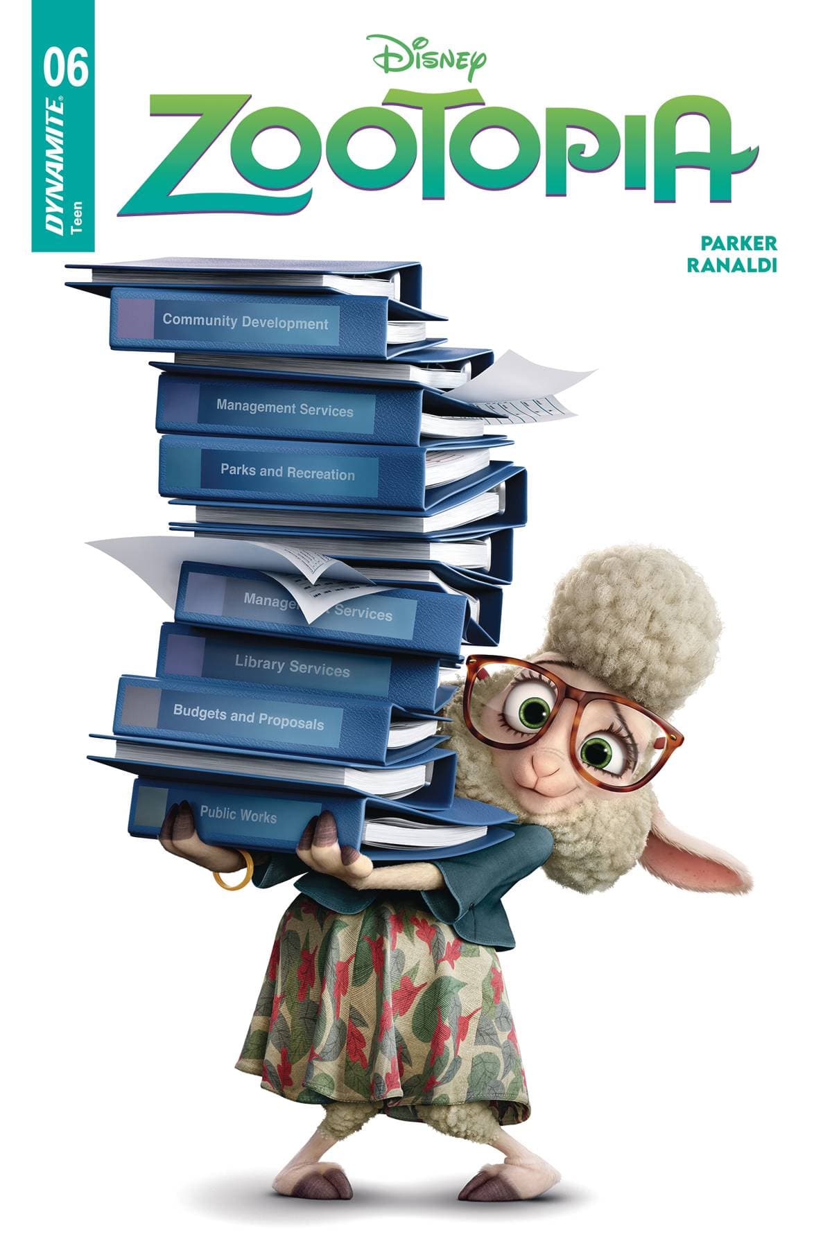 Dynamite Comic Books ZOOTOPIA #6 CVR E MOVIE CHARACTERS 72513035159306051 MAY250098