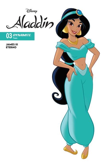 DYNAMITE Entertainment Comic Books ALADDIN #3 CVR C ANIMATION ART VAR 72513036400503031 0526DE0660