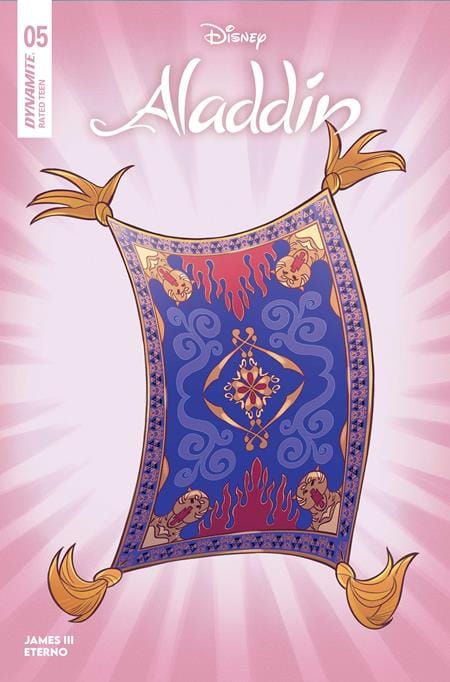 DYNAMITE Entertainment Comic Books ALADDIN #5 CVR D CARTOON HEAD VAR (Release Date: 11/25/2026) 72513036400505041 0926DE0628