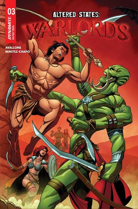 DYNAMITE Entertainment Comic Books ALTERED STATES WARLORDS #3 CVR C MARIANO BENITEZ CHAPO VAR (Release Date: 08/19/2026) 72513036535403031 0626DE0624
