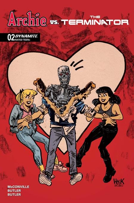 DYNAMITE Entertainment Comic Books ARCHIE VS THE TERMINATOR #2 CVR C ROBERT HACK VAR (Release Date: 11/04/2026) 72513036769302031 0926DE0634