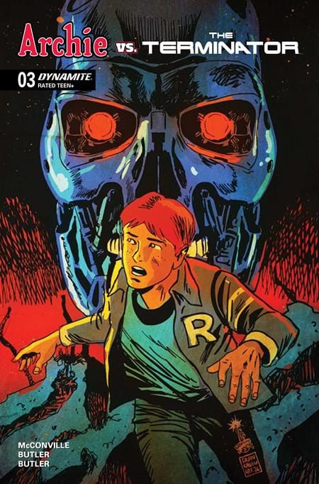 DYNAMITE Entertainment Comic Books ARCHIE VS THE TERMINATOR #3 CVR A FRANCESCO FRANCAVILLA (Release Date: 12/02/2026) 72513036769303011 1026DE0593