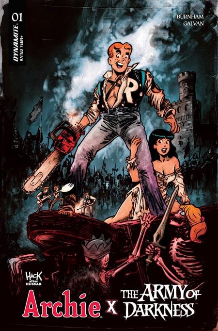 DYNAMITE Entertainment Comic Books ARCHIE X ARMY OF DARKNESS #1 CVR A ROBERT HACK 72513036283401011 1225DE0534