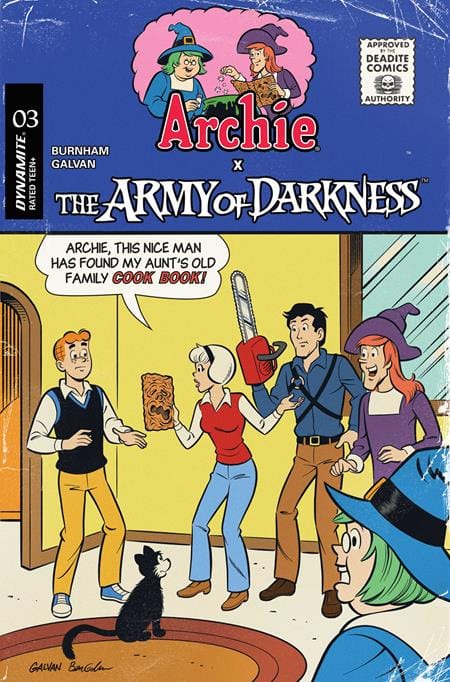 DYNAMITE Entertainment Comic Books ARCHIE X ARMY OF DARKNESS #3 CVR B BILL GALVAN VAR 72513036283403021 0226DE0588