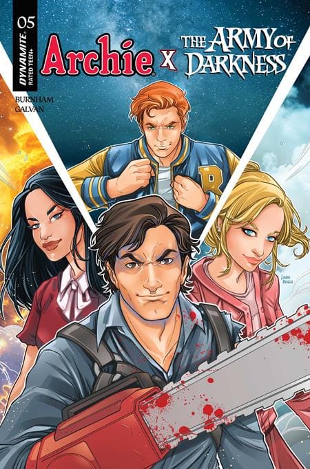 DYNAMITE Entertainment Comic Books ARCHIE X ARMY OF DARKNESS #5 CVR C LAURA BRAGA VAR 72513036283405031 0426DE0595