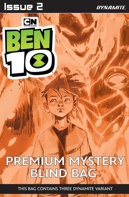 DYNAMITE Entertainment Comic Books BEN 10 #2 CVR F PREMIUM MYSTERY BLIND BAG VAR 72513036343502061 0426DE0609