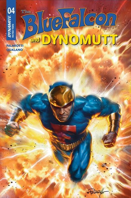 DYNAMITE Entertainment Comic Books BLUE FALCON & DYNOMUTT #4 CVR A LUCIO PARRILLO 72513035910004011 1025DE0538