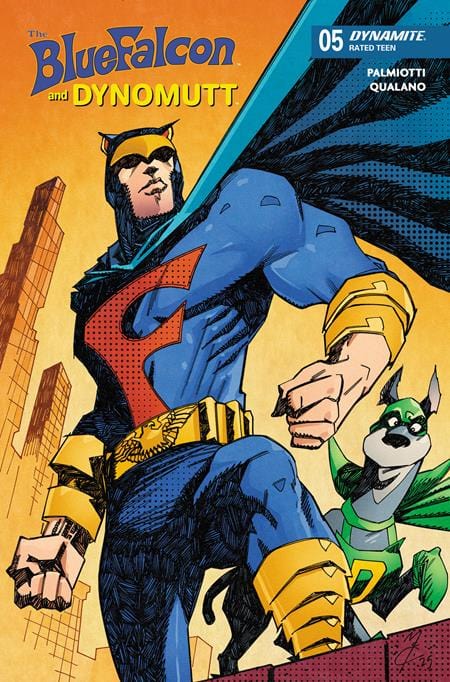 DYNAMITE Entertainment Comic Books BLUE FALCON & DYNOMUTT #5 CVR B JOHN MCCREA VAR 72513035910005021 1125DE0487