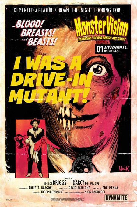 MONSTERVISION FEATURING JOE BOB BRIGGS AND DARCY #1 - BUNDLE