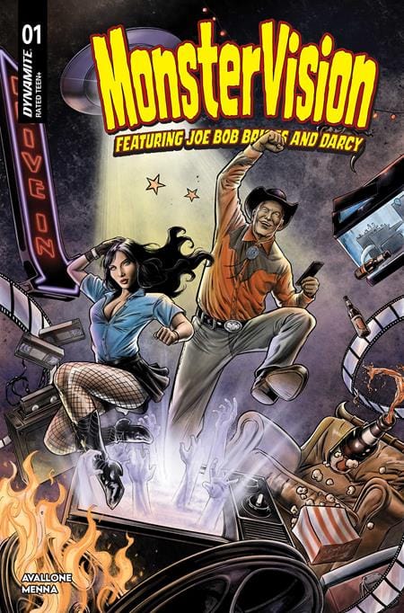 MONSTERVISION FEATURING JOE BOB BRIGGS AND DARCY #1 - BUNDLE