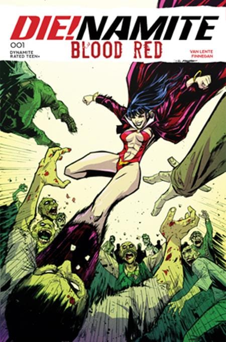 DYNAMITE Entertainment Comic Books DIE!NAMITE BLOOD RED #1 CVR C DAVID COUSENS VAR 72513035985801031 0825DE0588