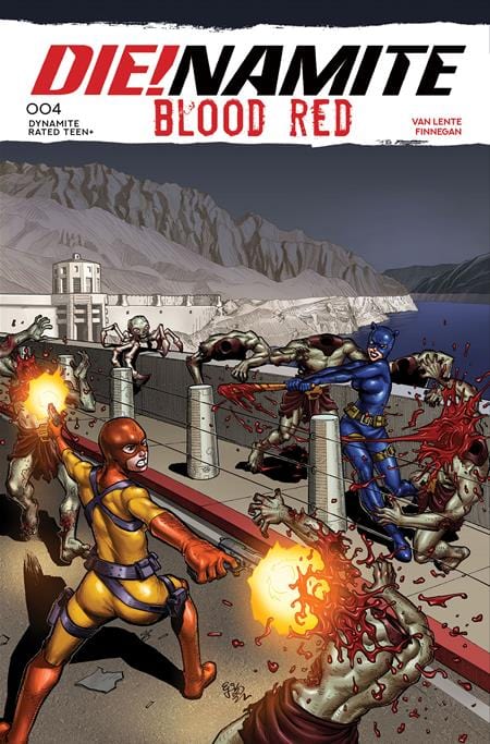 DYNAMITE Entertainment Comic Books DIENAMITE BLOOD RED #4 CVR A EJ SU 72513035985804011 1125DE0495