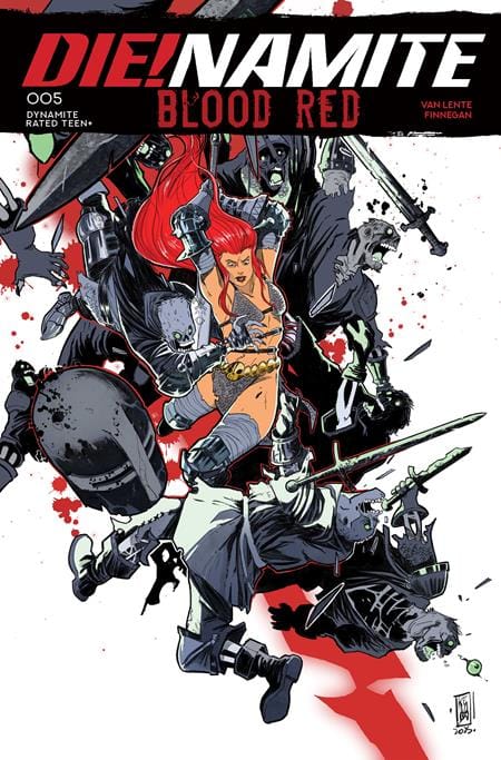 DYNAMITE Entertainment Comic Books DIENAMITE BLOOD RED #5 CVR C EMANUELE ERCOLANI VAR 72513035985805031 1225DE0552