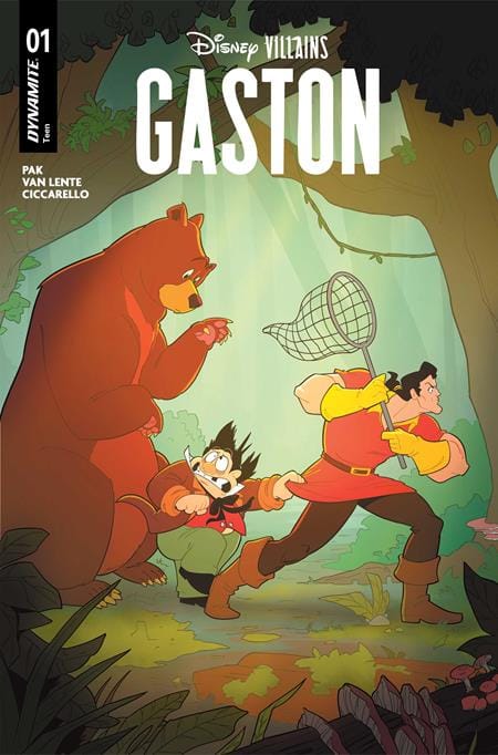DYNAMITE Entertainment Comic Books DISNEY VILLAINS GASTON #1 CVR B TED BRANDT AND RO STEIN  VAR 72513035801101021 0126DE0598
