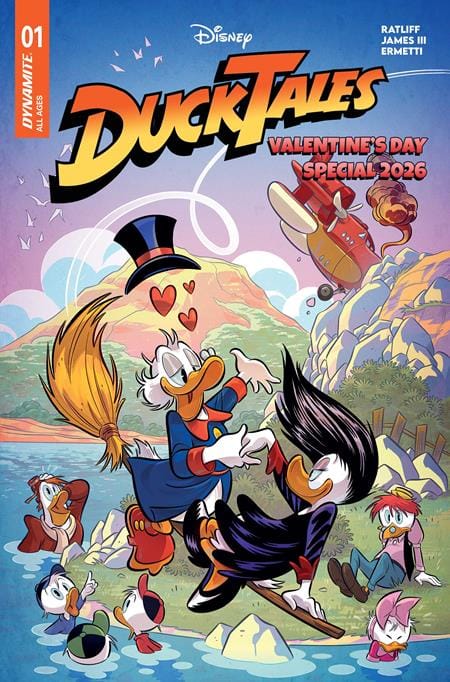 DYNAMITE Entertainment Comic Books DUCKTALES VALENTINES DAY SPECIAL 2026 #1 (ONE SHOT) CVR D LIBERO ERMETTI VAR 72513036285801041 1225DE0593