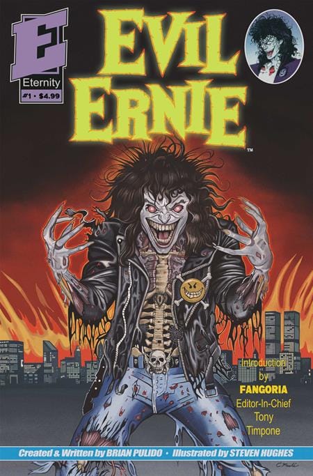 EVIL ERNIE #1 30TH ANNIVERSARY FACSIMILE EDITION CVR C ERIC MACHE GLOW IN THE DARK VAR (Release Date: 12/02/2026)