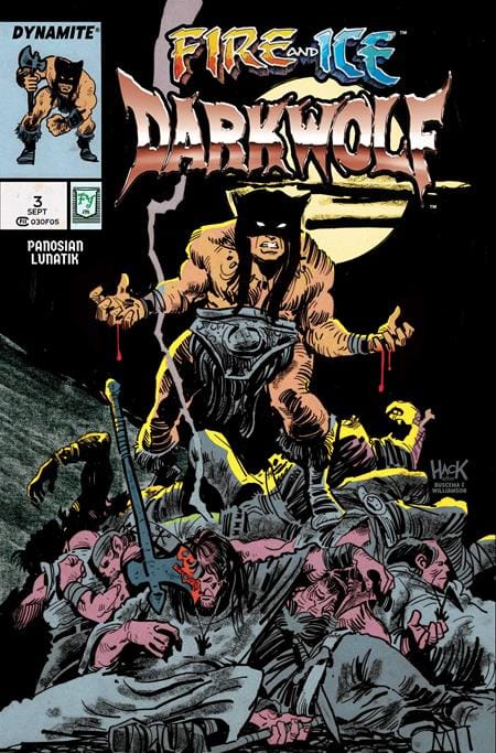 FIRE AND ICE DARKWOLF #3 CVR K ROBERT HACK VAR (Release Date: 09/09/2026)