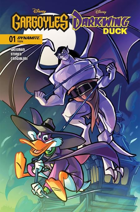 DYNAMITE Entertainment Comic Books GARGOYLES DARKWING DUCK #1 CVR A TAD STONES 72513036250601011 1125DE0525
