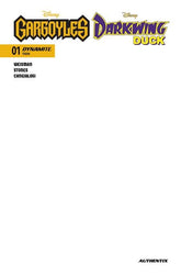 DYNAMITE Entertainment Comic Books GARGOYLES DARKWING DUCK #1 CVR E BLANK AUTHENTIX VAR 72513036250601051 1125DE0529