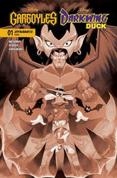DYNAMITE Entertainment Comic Books GARGOYLES DARKWING DUCK #1 CVR Q INC 1:10 IVAN BIGARELLA SEPIA FOC BONUS VAR 72513036250601171 1025DE8162