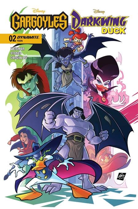 DYNAMITE Entertainment Comic Books GARGOYLES DARKWING DUCK #2 CVR D CIRO CANGIALOSI VAR 72513036250602041 1225DE0602