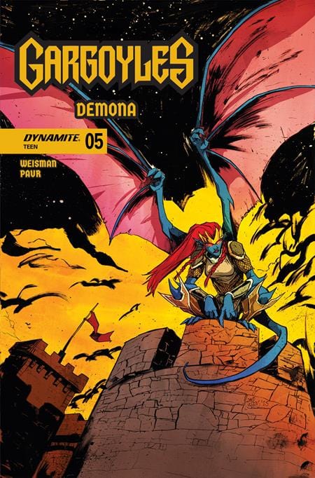 DYNAMITE Entertainment Comic Books GARGOYLES DEMONA #5 CVR D DAVID COUSENS VAR 72513035567605041 0825DE0627