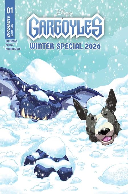 DYNAMITE Entertainment Comic Books GARGOYLES WINTER SPECIAL 2026 #1 (ONE SHOT) CVR C DREW MOSS VAR (Release Date: 12/09/2026) 72513036859101031 1026DE0651