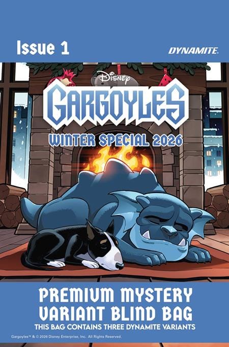 DYNAMITE Entertainment Comic Books GARGOYLES WINTER SPECIAL 2026 #1 (ONE SHOT) CVR F PREMIUM MYSTERY BLIND BAG VAR (Release Date: 12/09/2026) 72513036859101061 1026DE0654