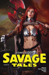 DYNAMITE Entertainment Comic Books GIANT SIZED SAVAGE TALES (ONE SHOT) CVR C IVY COSPLAY RED SONJA VAR 72513036402901031 0226DE0656