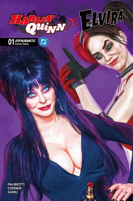 DYNAMITE Entertainment Comic Books HARLEY QUINN X ELVIRA #1 CVR E MARK SPEARS VAR 72513035710601051 0825DE0639