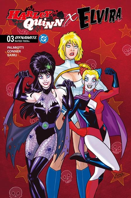 DYNAMITE Entertainment Comic Books HARLEY QUINN X ELVIRA #3 CVR A AMANDA CONNER RED 72513035710603011 1025DE0583