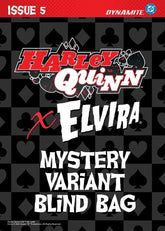 DYNAMITE Entertainment Comic Books HARLEY QUINN X ELVIRA #5 CVR E BLIND BAG VAR 72513035710605051 1225DE0613
