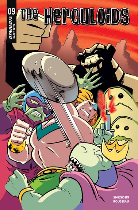 DYNAMITE Entertainment Comic Books HERCULOIDS #9 CVR D ANTHONY MARQUES VAR 72513035274309041 0825DE0660