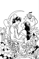 DYNAMITE Entertainment Comic Books > Incentives ALADDIN #1 CVR K INC 1:15 NATACHA BUSTOS LINE ART VIRGIN VAR 72513036400501111 0326DE0559