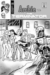 DYNAMITE Entertainment Comic Books > Incentives ARCHIE VS THE TERMINATOR #1 CVR L INC 1:10 BILL GALVAN PENCILS VAR (Release Date: 10/07/2026) 72513036769301121 0826DE0706