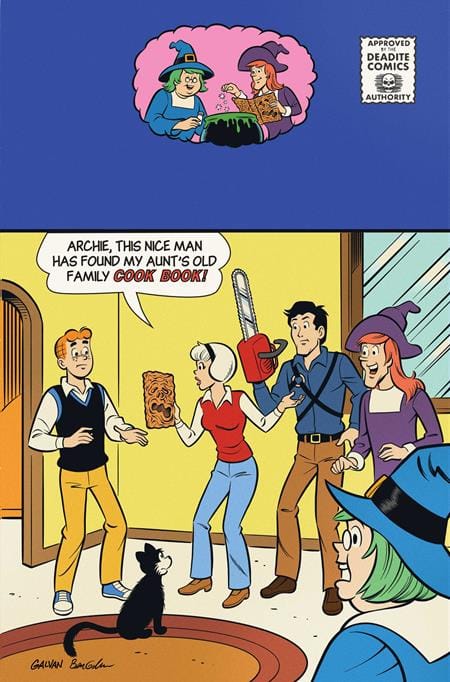 DYNAMITE Entertainment Comic Books > Incentives ARCHIE X ARMY OF DARKNESS #3 CVR K INC 1:20 BILL GALVAN VIRGIN VAR 72513036283403111 0226DE0597