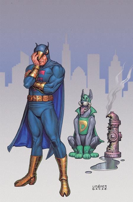 DYNAMITE Entertainment Comic Books > Incentives BLUE FALCON & DYNOMUTT #4 CVR G INC 1:10 JOSEPH MICHAEL LINSNER VIRGIN VAR 72513035910004071 1025DE0544