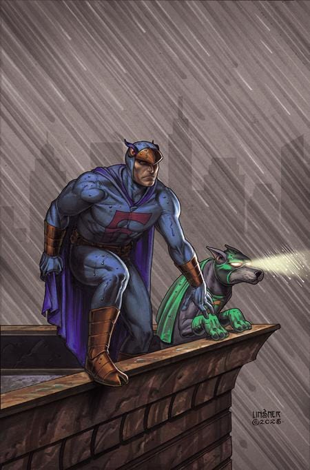 DYNAMITE Entertainment Comic Books > Incentives BLUE FALCON & DYNOMUTT #5 CVR G INC 1:10 JOSEPH MICHAEL LINSNER VIRGIN VAR 72513035910005071 1125DE0492