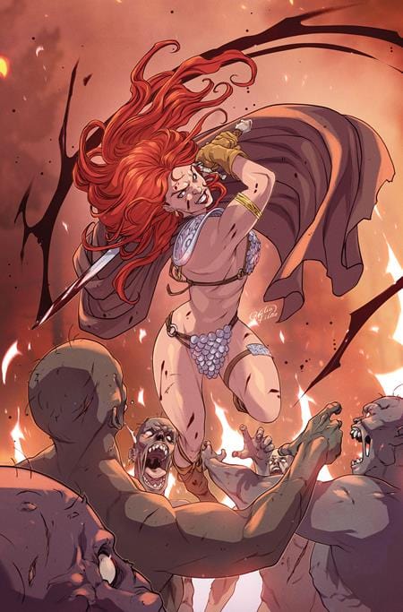 DYNAMITE Entertainment Comic Books > Incentives DIENAMITE BLOOD RED #4 CVR F INC 1:10 EMILIO PILLIU VIRGIN VAR 72513035985804061 1125DE0500