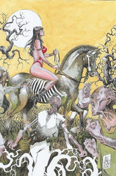 DYNAMITE Entertainment Comic Books > Incentives DIENAMITE BLOOD RED #5 CVR G INC 1:15 ALESSIO FORTUNATO VIRGIN VAR 72513035985805071 1225DE0556