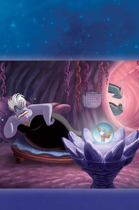 DISNEY VILLAINS URSULA #5 CVR F INC 1:10 STORYBOOK ART VIRGIN VAR