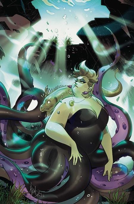 DISNEY VILLAINS URSULA #5 CVR K INC 1:20 MIRKA ANDOLFO VIRGIN VAR